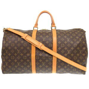 Louis Vuitton Keepall Bandouliere Monogram Boston Bag LV